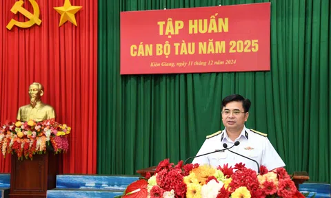 Bộ Tư lệnh Vùng 5 Hải quân tập huấn cán bộ tàu năm 2025