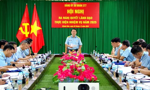 Sư đoàn 377 phát huy truyền thống, thi đua sôi nổi hướng về ngày hội lớn