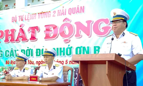 Vùng 2 Hải quân lan tỏa tinh thần "Trồng cây đời đời nhớ ơn Bác"
