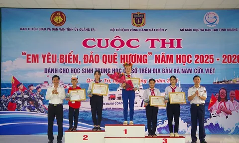 Bồi đắp tình yêu biển, đảo cho các thế hệ học sinh