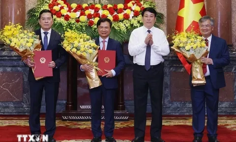 Chủ tịch nước bổ nhiệm 3 Phó chủ nhiệm Văn phòng Chủ tịch nước