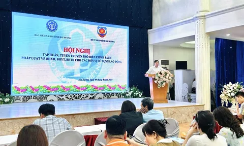 Hải Dương: Hội nghị tập huấn tuyên truyền phổ biến chính sách pháp luật về BHXH, BHYT, BHTN cho các đơn vị sử dụng lao động