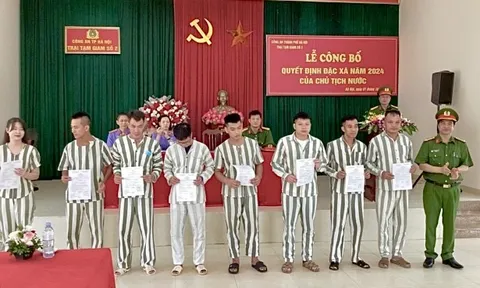 Nhân văn chính sách đặc xá dịp kỷ niệm 70 năm giải phóng Thủ đô