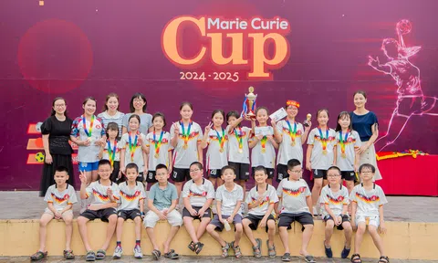 Trường Marie Curie Hà Nội: Nâng cao sức khoẻ thể chất học sinh bằng những hoạt động thúc đẩy thể thao học đường