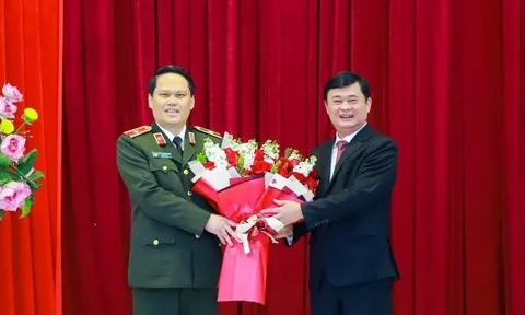 Thăng hàm Thiếu tướng cho Giám đốc Công an tỉnh Nghệ An Bùi Quang Thanh