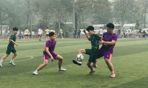 Hà Nội: Diễn ra thi đấu Bóng đá trước thềm khai mạc Hội  khỏe Phù Đổng TP. Hà Nội lần thứ X