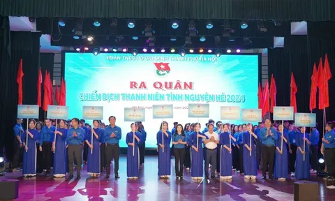 Ra quân Chiến dịch “Thanh niên tình nguyện Hè năm 2024”