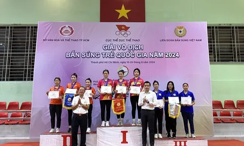 Giải vô địch Bắn súng Trẻ quốc gia năm 2024 diễn ra từ 12 - 20/8