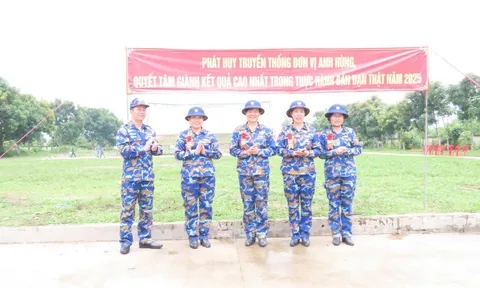 Lữ đoàn 125 kiểm tra bắn đạn thật năm 2025