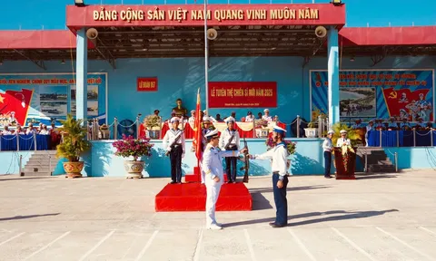 Vùng 4 Hải quân tổ chức tuyên thệ chiến sỹ mới năm 2025