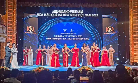 Chung kết cuộc thi Hoa hậu Quý bà hòa bình Việt Nam 2025