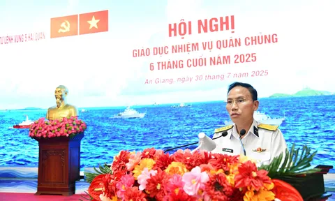 Vùng 5 Hải quân tổ chức Hội nghị giáo dục nhiệm vụ Quân chủng 6 tháng cuối năm 2025