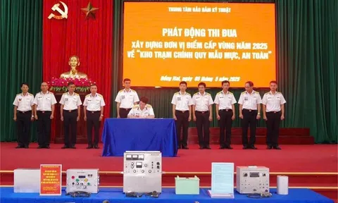 Đơn vị điểm về xây dựng “Kho, Trạm chính quy mẫu mực, an toàn”