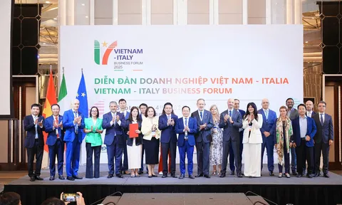Kết nối giao thương sôi nổi tại Diễn đàn Doanh nghiệp Việt Nam - Italia 2025