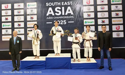 Đội tuyển Judo Thanh Hóa ghi dấu ấn vàng tại Giải vô địch và giải trẻ Judo Đông Nam Á 2025