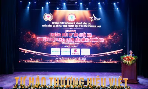 Diễn đàn “Phát triển kinh tế, đổi mới sáng tạo, chống hàng giả và phát triển thương hiệu uy tín bền vững” năm 2025