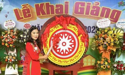 Trường Tiểu học Vũ Xuân Thiều tưng bừng khai giảng năm học mới 2022-2023