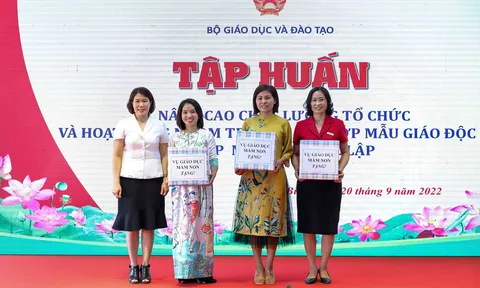 Tập huấn nâng cao chất lượng tổ chức và hoạt động tại các cơ sở GDMN độc lập