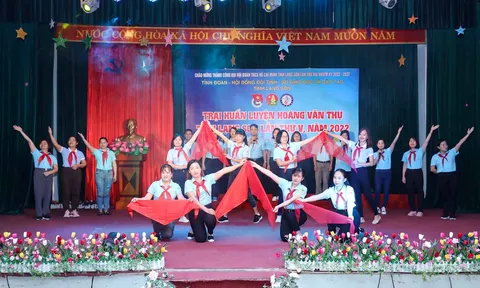 Lạng Sơn: Hơn 100 tổng phụ trách đội tham gia trại huấn luyện Hoàng Văn Thụ lần thứ V