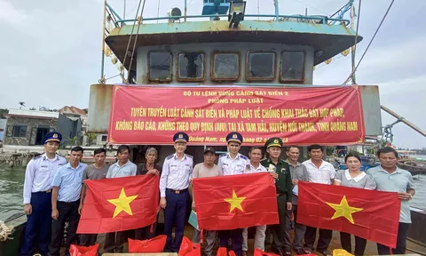 Tăng cường công tác tuyên truyền pháp luật, chống khai thác IUU cho ngư dân