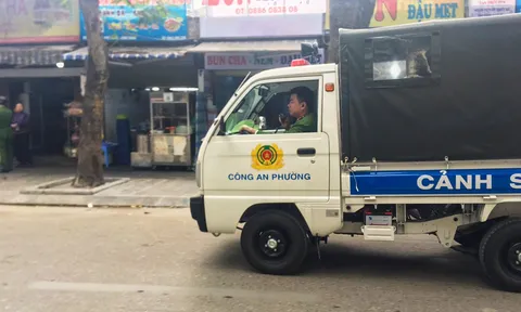 Phường Định Công kiên quyết xóa bỏ các điểm hè phố, lòng đường bị chiếm dụng trái phép