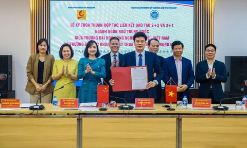 Đẩy mạnh liên kết đào tạo ngành Ngôn ngữ Trung Quốc theo hình thức 2+2 và 3+1