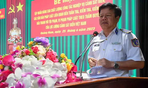 Nâng cao chất lượng công tác nghiệp vụ Cảnh sát biển