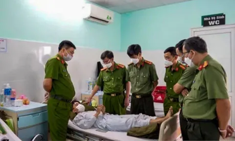 Kon Tum: Chiến sỹ cảnh sát cơ động bị bắn trọng thương  khi làm nhiệm vụ