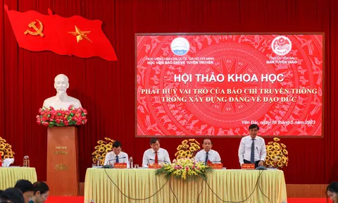 Phát huy vai trò của báo chí truyền thông trong xây dựng Đảng về đạo đức