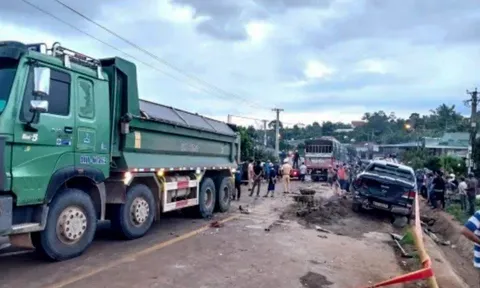 Gia Lai: Tai nạn đặc biệt nghiêm trọng, 3 người trong một gia đình thương vong