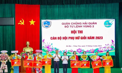 Vùng 2 Hải quân tổ chức Hội thi cán bộ Hội phụ nữ giỏi năm 2023