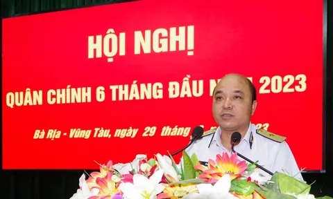 Vùng 2 Hải quân Hội nghị quân chính 6 tháng đầu năm 2023