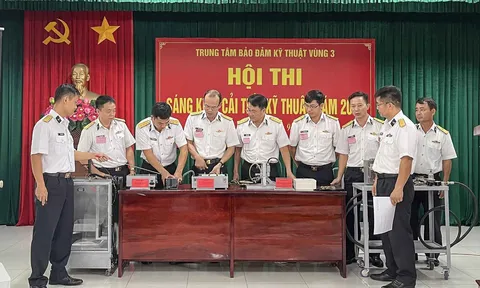 Trung tâm Bảo đảm kỹ thuật Vùng 3 Hải quân thi sáng kiến, cải tiến kỹ thuật năm 2023