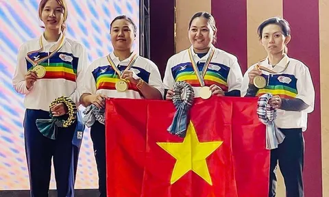 ĐT bi sắt nữ Việt Nam lập kỳ tích tại giải thế giới