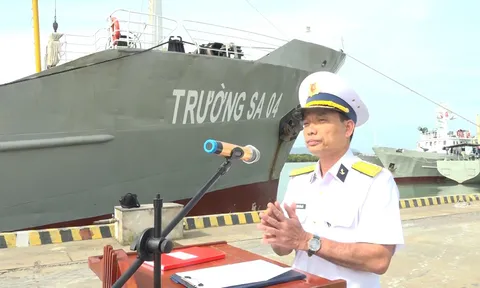 Bộ Tư lệnh Vùng 2 Hải quân kết thúc chuyến thăm, chúc Tết các nhà giàn DK1 và Côn Đảo