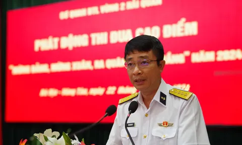 Vùng 2 Hải quân phát động thi đua cao điểm “Mừng Đảng, mừng Xuân, ra quân quyết thắng”
