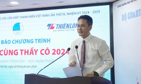 Khởi động chương trình Chia sẻ cùng thầy cô năm 2024