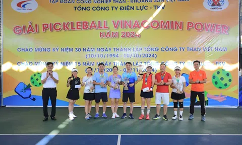 Sôi động giải Pickleball Vinacomin Power năm 2024