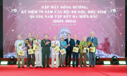 Cuộc trùng phùng tròn 70 năm của những người con xứ Quảng