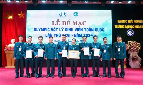 Học viện Phòng không - Không quân đoạt giải Nhì toàn đoàn cuộc thi Olympic Vật lý sinh viên toàn quốc lần thứ XXVI