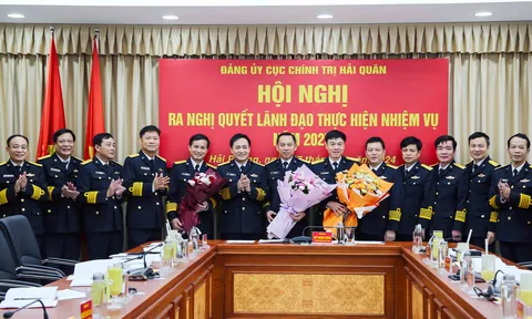 Đảng ủy Cục Chính trị Quân chủng Hải Quân tổ chức Hội nghị phiên cuối năm 2024