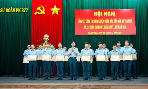 Sư đoàn 377 nâng cao chất lượng huấn luyện chiến đấu, bảo đảm an toàn bay và xây dựng chính quy