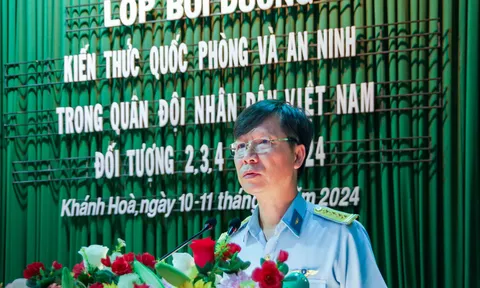 Trường Sĩ quan Không quân tổ chức lớp bồi dưỡng kiến thức quốc phòng và an ninh năm 2024