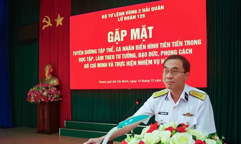 Lữ đoàn 125 tiếp tục lan tỏa phẩm chất, hình ảnh cao đẹp “Bộ đội Cụ Hồ - Người chiến sỹ Hải quân“