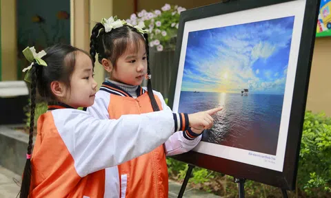 Thầy trò trường tiểu học Dịch Vọng B hưởng ứng “Xuân biên cương, hải đảo”