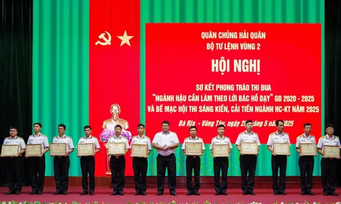 Vùng 2 Hải quân sơ kết 05 năm phong trào thi đua hậu cần