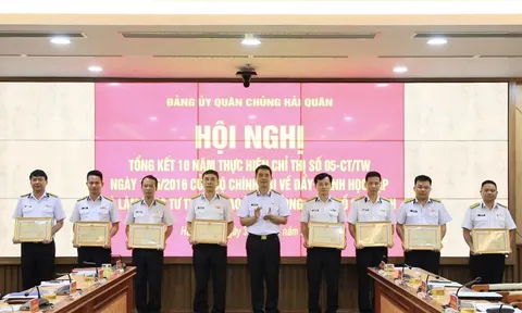 Đảng ủy Quân chủng Hải quân tổng kết 10 năm học tập và làm theo tư tưởng, đạo đức, phong cách Hồ Chí Minh