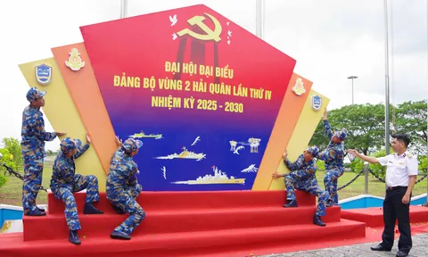 Vững tin hướng về Đại hội: Khí phách Vùng 2 Hải quân trước thềm sự kiện chính trị trọng đại
