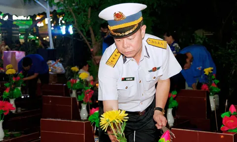 Ngọn lửa tri ân thắp sáng lòng yêu nước