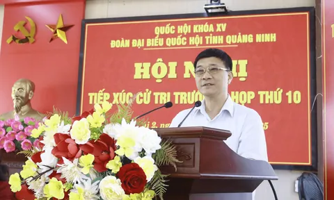 Quảng Ninh: Đoàn đại biểu Quốc hội tỉnh tiếp xúc cử tri 24 xã, phường trước Kỳ họp thứ 10, Quốc hội khóa XV